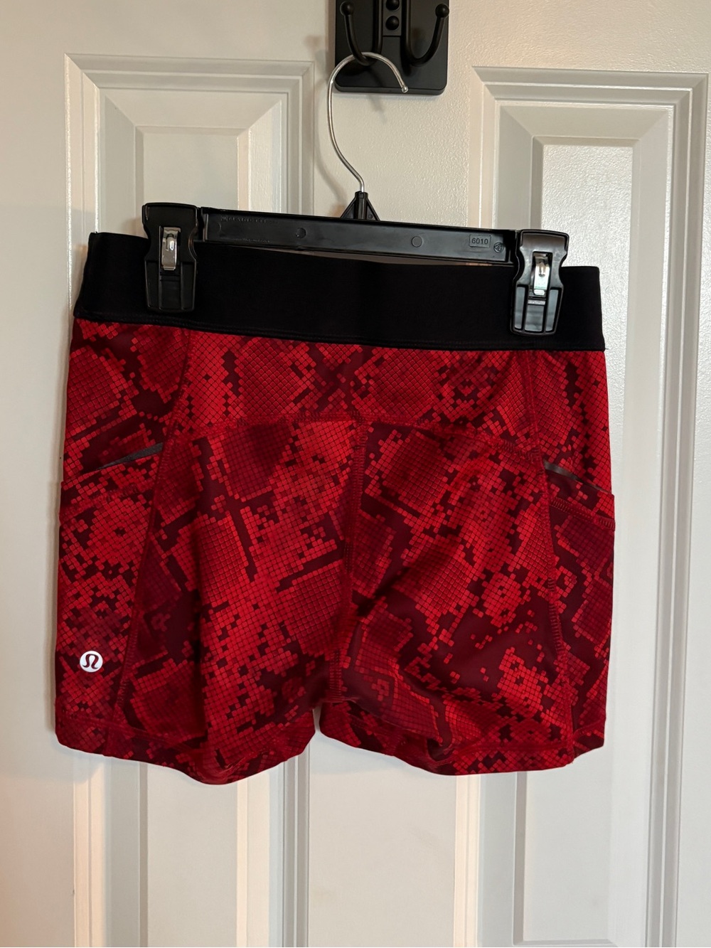 Lululemon snake print biker shorts